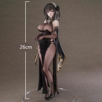 Anime Chen Hai Figūrėlė Graži Mergina Žaidimas PVC Modelis Chen Hai Veiksmo Figūrėlės Darbalaukio Ornamentai Chen Hai Figūrėlė Žaislas Dovanos 26CM 26cm gray
