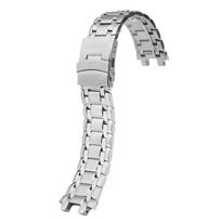 Skirta Casio Edifice metalinei serijai EF-539 Plieninė apyrankė 5118 Nerūdijančio plieno verslo laikrodžio apyrankė Vyriška įgaubta išgaubta sąsaja Laikrodžio apyrankė For EF-539 sidabras