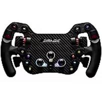 Simagic FX Steering Wheel, Carbon Fiber, QR50, Shifters + Dual Clutch, S204 FX-C