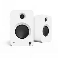 Kau KANTO AUDIO 200W POWERED BOOKSHELF SPEAKERS WITH HDMI ARC, USB-C, AND BLUETOOTH 5.3 - MATTE WHITE, PAIR (INCL. TYPE C POWER CORD) RENMW-C