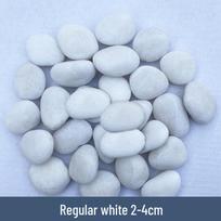 Moeller White Garden Pebbles, 50lb Bag