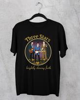 SALE Three Stars Buddy Holly Ritchie Valens The Big Bopper Black Shirt Unisex T-Shirt S