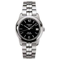 TISSOT T-CLASSIC serijos kvarcinis mechanizmas 50 metrų atsparumas vandeniui moteriškas laikrodis Šveicariškas laikrodis 36 mm juodas ciferblatas plieninis korpusas plieninė apyrankė T54.1.486.52 juoda