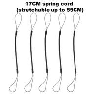Tablet Stylus Pen Anti-lost 5Pcs Rope Set Retractable Spring Cord Strong Strap for Work Study Classroom Home
