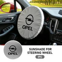 AAHC1 For Opel Car Sun Shade for Steering Wheel Anti UV Heat Insulation Protector ADAM ASTRA J K CORSA E INSIGNIA MOKKA VIVA Meriva