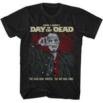 Day Of The Dead - Dotd Bub Salute - American Classics - Black Adult Short Sleeve S įvairiaspalvis
