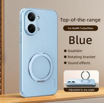 For Xiaomi POCO X8 Pro Max Case Luxury PU Leather Ring Stand Magnetic Protective Back Cover Case For POCO X8Pro Max Phone Shell Poco X8 Pro Max mėlyna