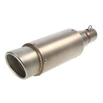 38-51 mm šerkšno spalva Įstriža uodega Pataisykite išmetimo duslintuvą, tinka motociklams ATV Universal
