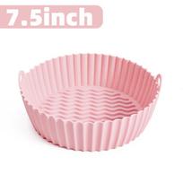 Air Fryer Silicone Pot, Non Stick Air fryers Silicone Liner Heat Resistant, Reusable Air fryers Oven Accessories Round Tray