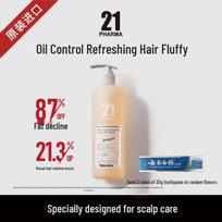 Pharma 21 Volumizing Oil Control Lightweight Shampoo
