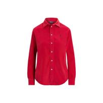 Polo Ralph Lauren Classic Fit Animal Pattern Cotton Button-Down Long Sleeve Shirt Women Shirts 211A89499-006 M