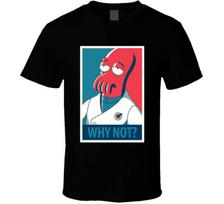 Futurama Zoidberg KODĖL NE Obama Viltis Parodija Marškinėliai Unisex Marškinėliai S įvairiaspalvis