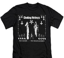 Choking Victim T-Shirt Band Merch Music Band Indie Rock Punk  Gothic Unisex Tee Unisex T-Shirt S įvairiaspalvis