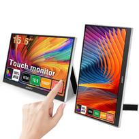 Anmite 15.6  Portable Touchscreen Monitor for Laptops & Game Consoles 15.6-inch Non-Touch Version