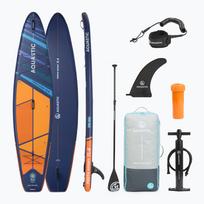 Rinkinys lenta SUP pripučiama AQUASTIC Perth Sport 11'4" MSL allround oranžinė