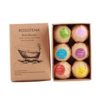 6pcs/set Handmade Bath Bomb Aromatherapy Relaxation Moisturizing Essential Oil Spa Bomb Bath