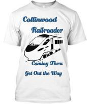 Collinwood Train Coming Thru93 T-Shirt Made In the USA Size S To 5XL Unisex T-Shirt S