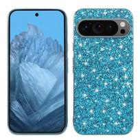 For Google Pixel 10 Pro XL Case Luxury Hard PC Shining Glitter Slim Protective Back Cover case for Google Pixel 10 10Pro shell Google Pixel 10 Pro XL mėlyna