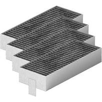 4 vnt. aktyvuotos anglies filtras gartraukiui Siemens Hz9vrcr0 17004796 / Bosch Hez9vrcr0 17004805 / Neff Z821vr0 17004806, Gaggenau CA282111