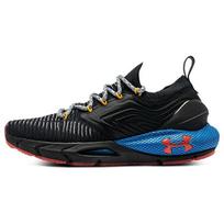 Under Armour  HOVR Phantom 2 Black Victory Blue Women Sneakers 3024930-001 36 black