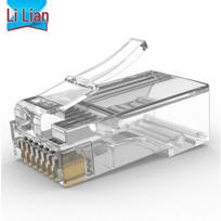 Cat5e Pass-Through Unshielded RJ45 Connector