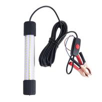 Waterproof 12V Fishing Light 126LEDs Lures Finder Lamp LED Underwater Light  Submersible Green light