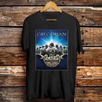 GREGORIAN The Original 25 Tour Black Cotton T Shirt Full Size S-5XL MI679 S įvairiaspalvis