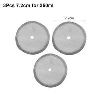 3Pcs Reusable Coffee Press Filters 350/800/1000ml French Press Filters Mesh Replacement Coffeeware Accessories