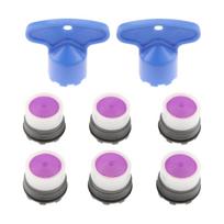 10 or 6pcs M18 M16 Faucet Aerator With 2pcs Removal Wrench Water Saving Tap Filter Bathroom Kitchen Basin Replacement Fitting