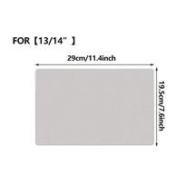 Microfiber Dustproof Cleaning Cloth Notebook Keyboard Cover Laptop Screen Cleaner Kit for MacBook Pro 13/15/16 Inch