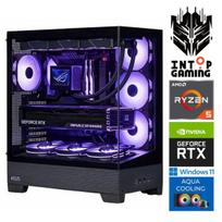 Kompiuteris INTOP AQUA Ryzen 5 9600X 64GB DDR5 1TB SSD M.2 NVME RTX5070 12GB WIN11