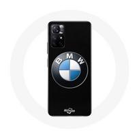 Dėklas skirtas Xiaomi Redmi Note 11s 5G BMW Logo juodas fonas juoda
