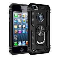 iPhone 5s dėklas Dangtelis Magnetinis Laikiklis Žiedas Dėklas Karinis Šarvas Smūgiams Atsparus Dėklas iPhone 5s 5 SE for iPhone 5S