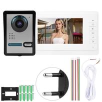 7 colių LCD vaizdo durų skambutis Domofonas Kamera Monitorius Namų saugos sistema
