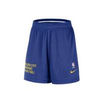 Nike NBA Golden State Warriors Letter Print Mesh Basketball Shorts Men shorts Light-Blue White FB3728-495 S