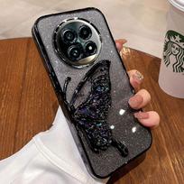 Realme 13+ Case Luxury,Bling Quicksand Butterfly Case For OPPO Realme 13 12 11 pro plus 12X Note 50 60 Shockproof Cover Realme13 Realme 13 plus juoda
