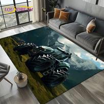 Retro Truck 3D Tractor Car 27 Style Carpet Rug for Living Room Bedroom Home Sofa Decoration,Kid Area Rug Non-slip Floor Mat Gift 40x60cm( 15x23in )