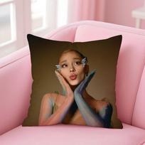 Ariana G-Grande singer pretty arter Cushion Cover Comfortable Reversible Pillow Cover Ideal for Car Sofa Bedroom & Beyond 30cmx30cm