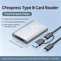 10Gbps CFexpress Type B kortelių skaitytuvas USB3.2 Gen2 adapteris Nešiojamas Type A-C CF Express B kortelių skaitytuvas, skirtas Windows XP MAC OS, veidrodiniams fotoaparatams China Mainland tamsiai raudona spalva