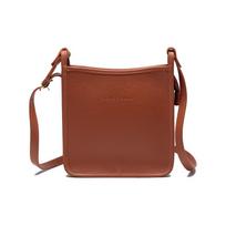 Longchamp Le Foulonné 20 Odinė Vienspalvė Rankinė per Petį su Užtrauktuku Maža Moteriška Rankinė Šviesiai Raudonai Ruda 10138021121 Basic Set (Bag+Dust Bag) brown