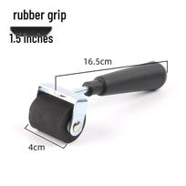 Wooden Handle Oil Painting Rubber Roller with Pigment Printmaking - 2, 4, 6, 8 Inch