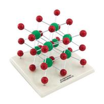 Cesium Chloride Crystal & CO2/SiO2 Molecular Model for Chemistry Studies