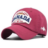 Vintažinė reguliuojama unisex kepurė lauko žygiams ir alpinizmui Adjustable raudona