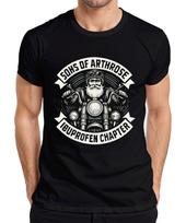 Sons of Osteoarthritis Ibuprofen Chapter Biker Motorcycle Grandad Gift Mens T-Shirt- S įvairiaspalvis