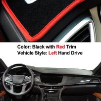 Auto Car Dashboard Cover DashMat Carpet Cape For Cadillac CT6 2016 2017 2018 2019 2020 2025 Center Console Protector Sun-Shade