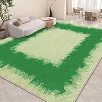 2024 Ice Silk Bedside Carpet: Breathable Summer Mat for Living Room & Bedroom 80x200 cm (Cool, Thick Fabric) beige