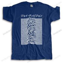 New fashion Male shubuhzi Black Tshirt loose tops Japanese T Shirt Men Women Joy Division Used On Unknown unisex tee-shirt S