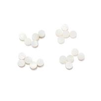 20 Pcs Abalone Shell Material Dots Fingerboard Inlay Dot Guitar Fretboard Dots for Acoustic Guitars Replacement Parts