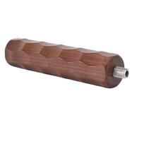 Portafilter Handle Wooden Coffee Machine Portafilter Replacement Handle for M10 Thread with Bottom and Bottomless