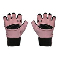 Under Armour Moteriškos svorio kilnojimo treniruočių pirštinės L rožinė